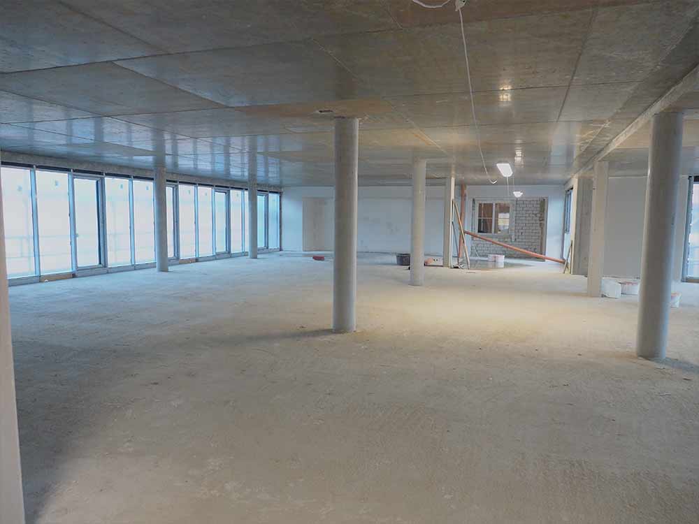 Bettenhaus Neubau Innen